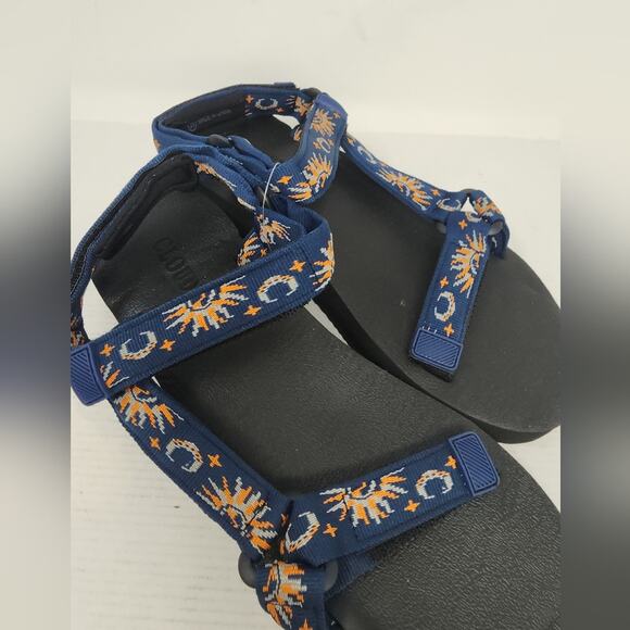 Women's Adjustable Platform Wedge Beach Shoes Yoga Arch Support Sandals 11 New - Picture 8 of 8